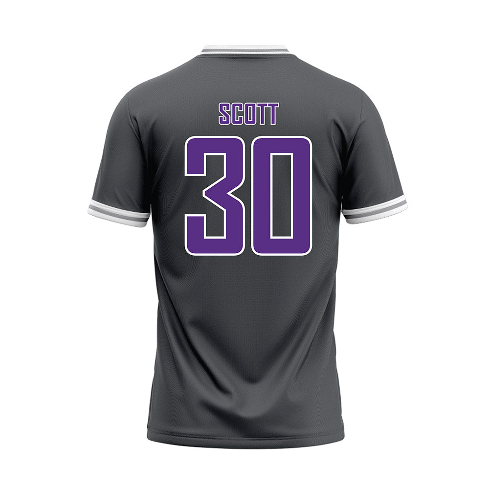 Furman - NCAA Softball : Gracie Scott - Anthracite Jersey-1