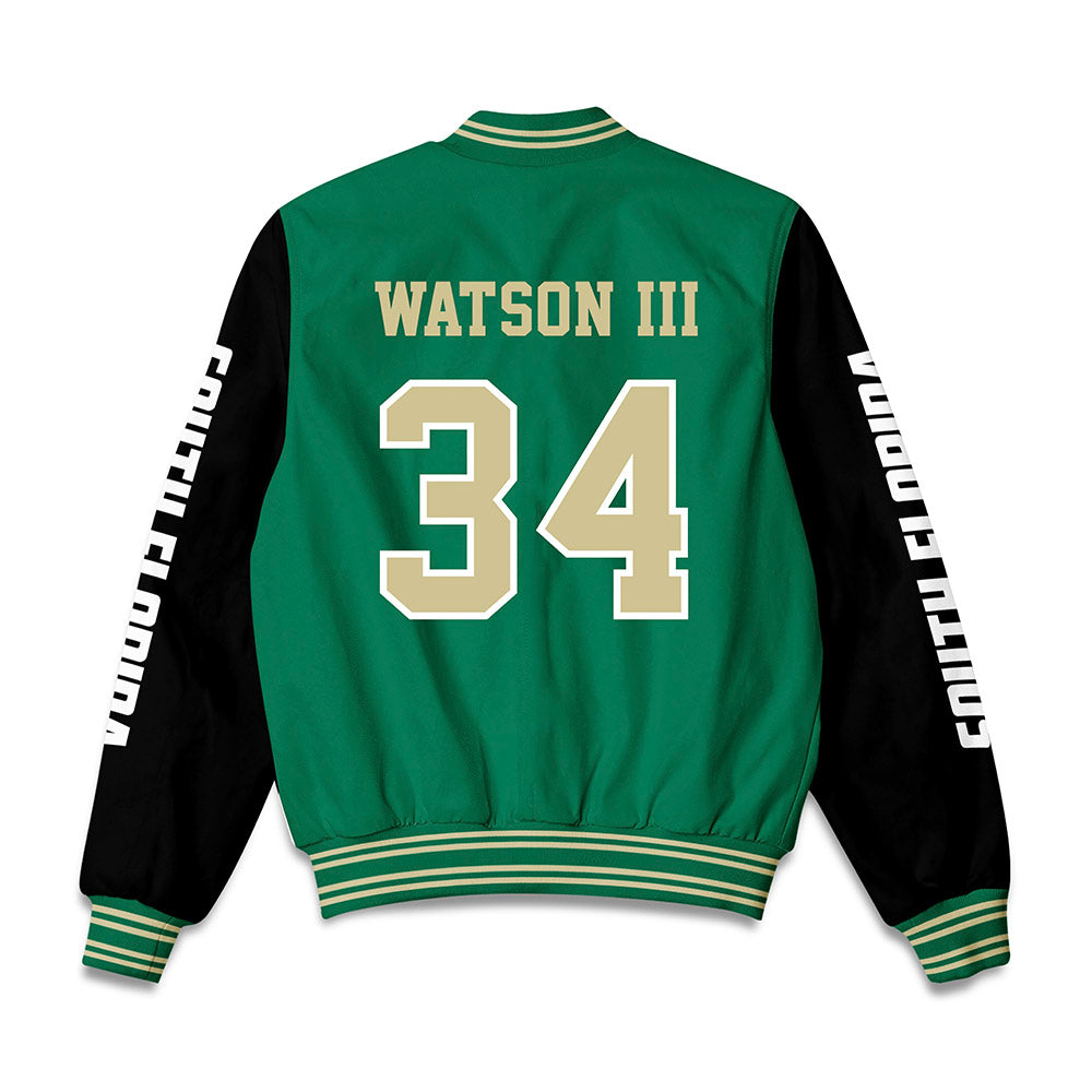 USF - NCAA Football : Rico Watson III - Bomber Jacket-1