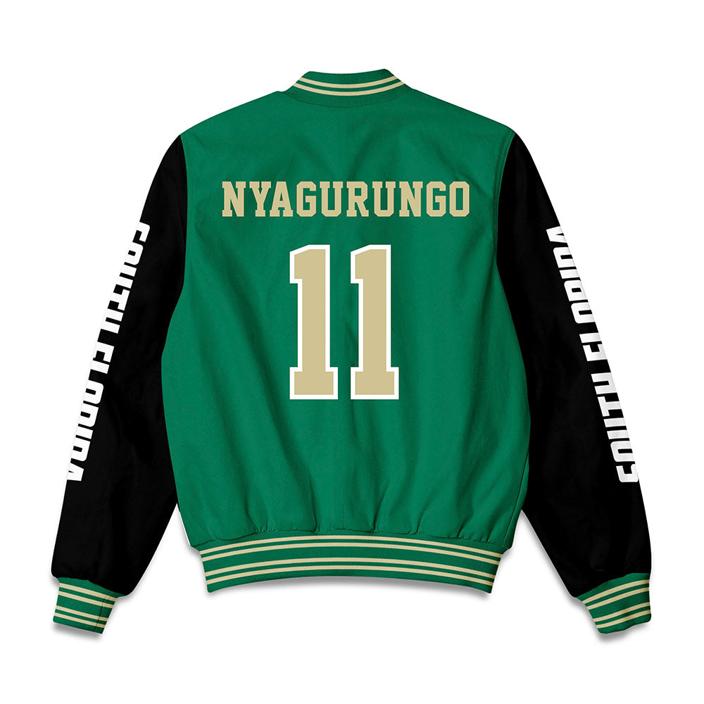 USF - NCAA Men's Soccer : Brandon Nyagurungo - Bomber Jacket-1