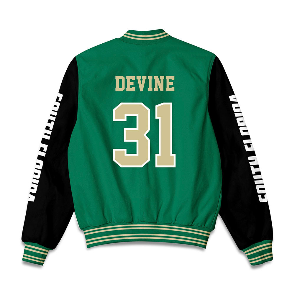 USF - NCAA Men's Soccer : Timmy Devine - Bomber Jacket