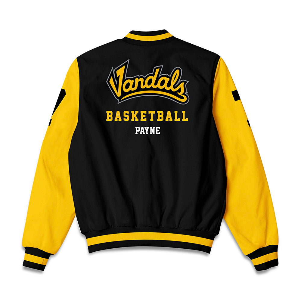 Idaho - NCAA Men's Basketball : Jack Payne - Bomber Jacket