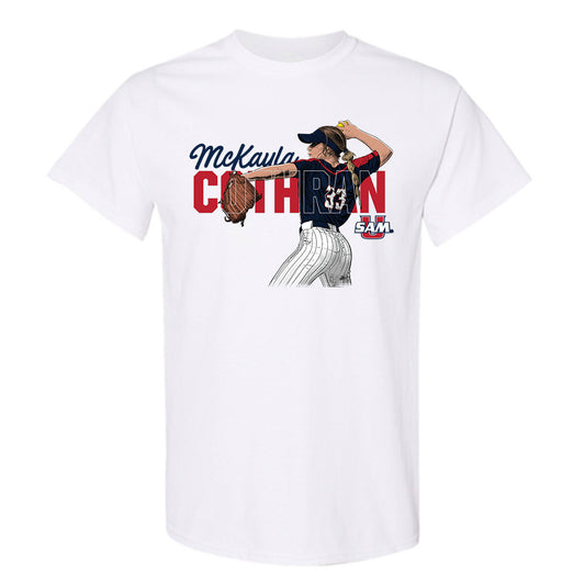 Samford - NCAA Softball : McKayla Cothran - T-Shirt Player Illustration