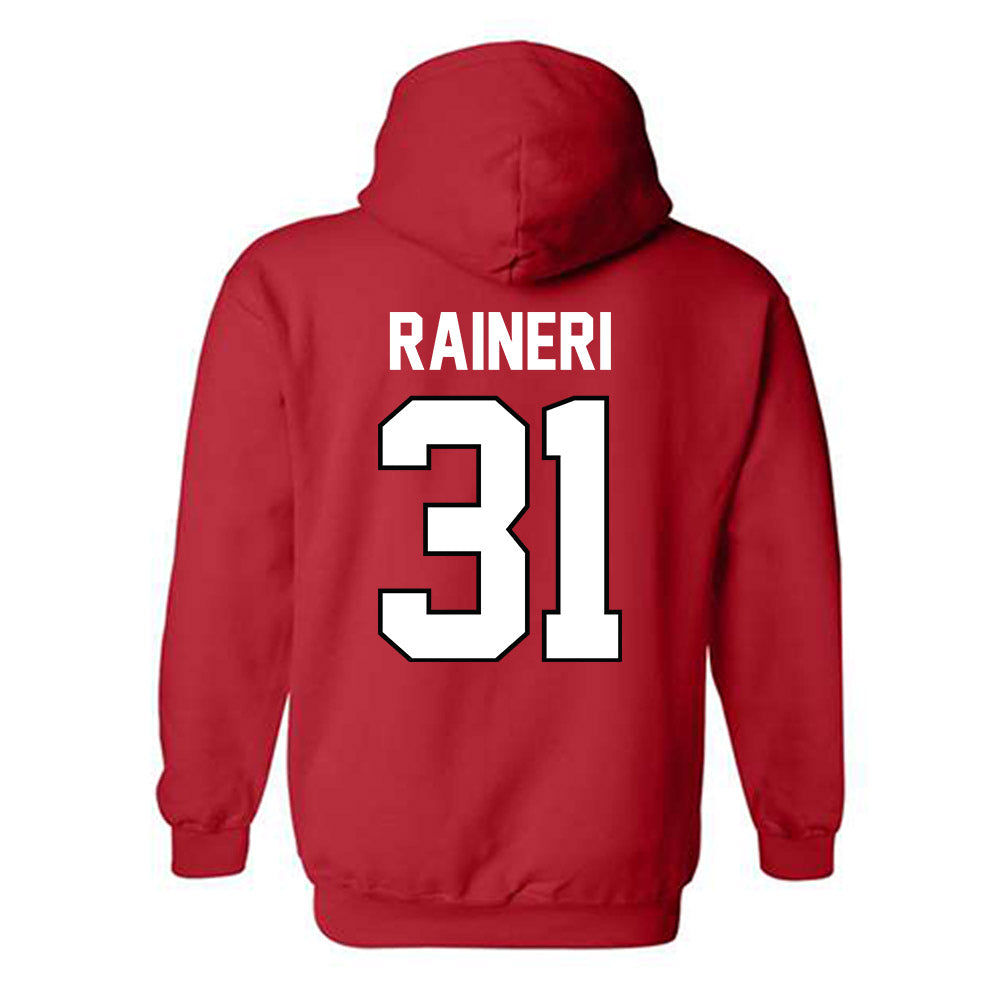 Texas Tech - NCAA Baseball : Kaysen Raineri - Classic Shersey Hooded Sweatshirt-1