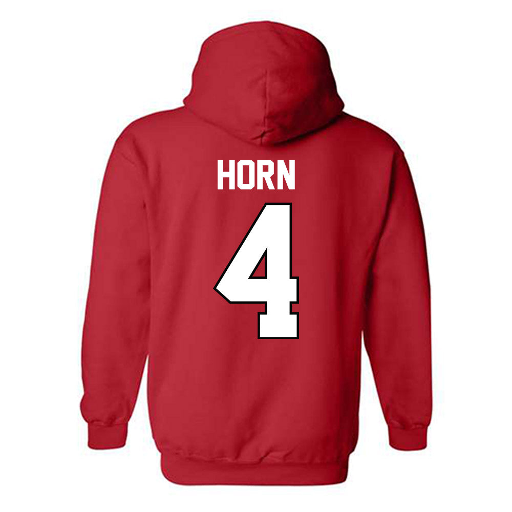 Texas Tech - NCAA Football : Maurion Horn - Classic Shersey Hooded Sweatshirt