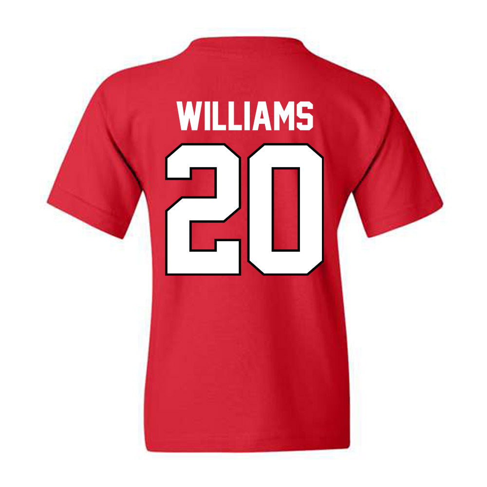 Texas Tech - NCAA Football : J'koby Williams - Classic Shersey Youth T-Shirt