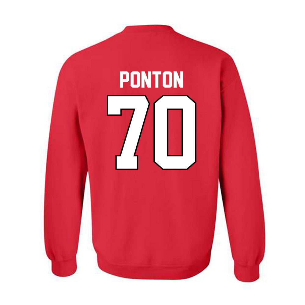 Texas Tech - NCAA Football : Jacob Ponton - Classic Shersey Crewneck Sweatshirt