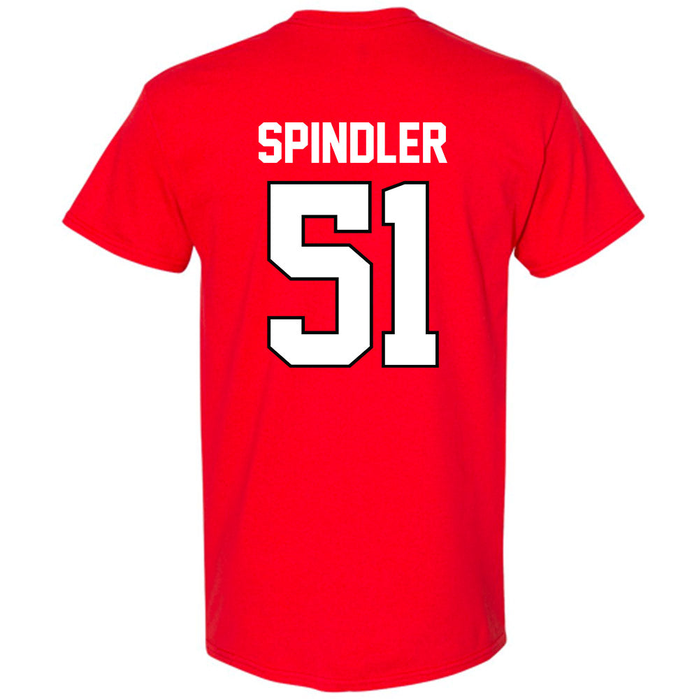 Texas Tech - NCAA Baseball : Jake Spindler - Classic Shersey T-Shirt-1