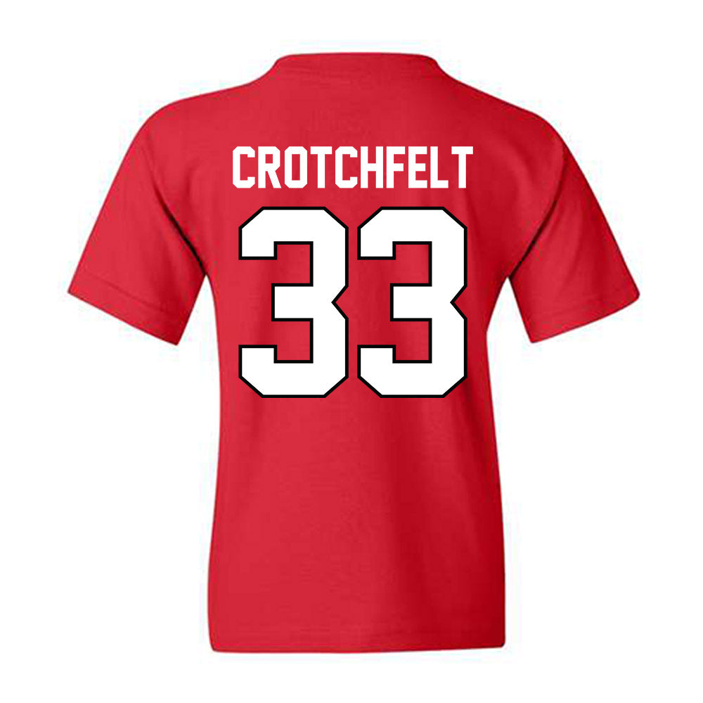 Texas Tech - NCAA Baseball : Zach Crotchfelt - Classic Shersey Youth T-Shirt-1