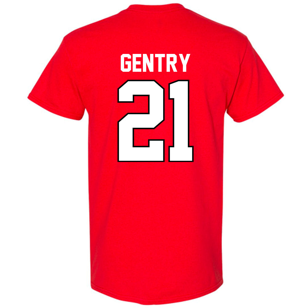 Texas Tech - NCAA Football : Tristian Gentry - Classic Shersey T-Shirt-1