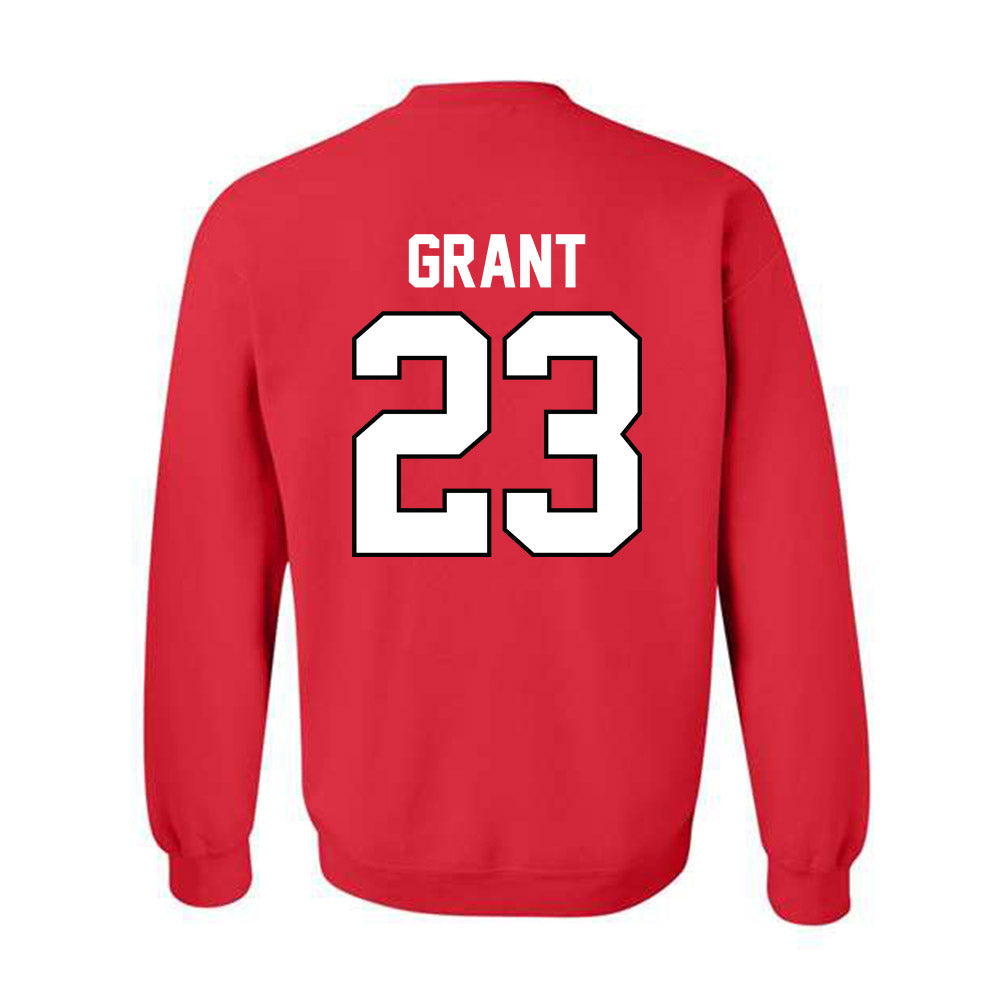 Texas Tech - NCAA Football : Tarrion Grant - Classic Shersey Crewneck Sweatshirt-1