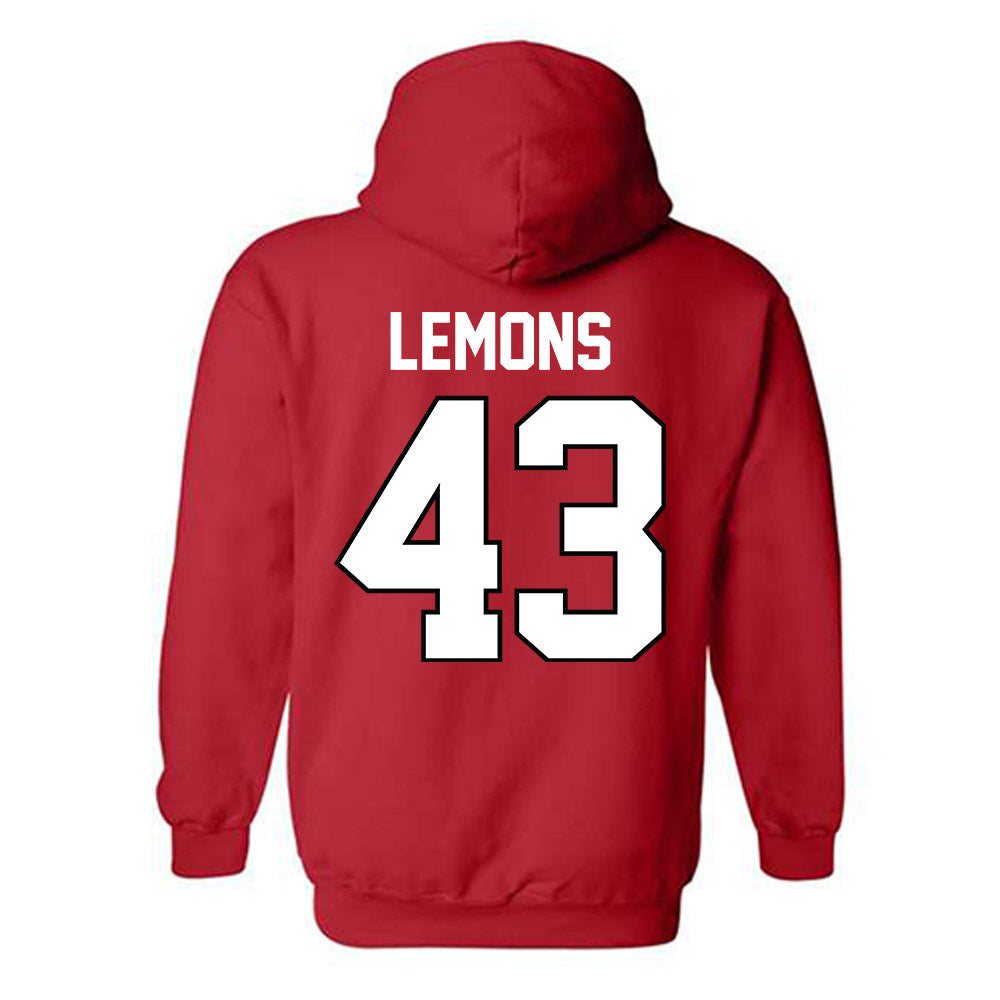 Texas Tech - NCAA Football : Chris Lemons - Classic Shersey Hooded Sweatshirt