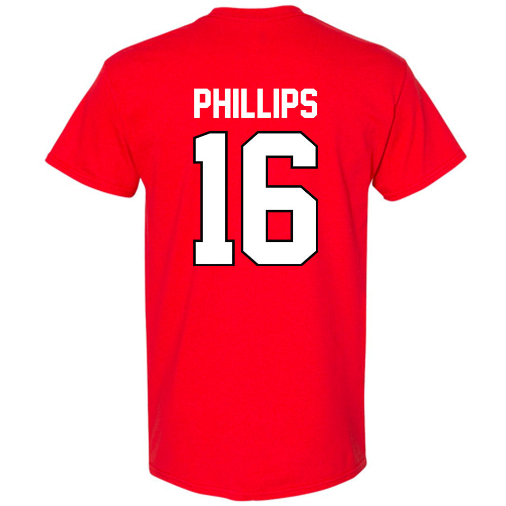 Texas Tech - NCAA Football : Holden Phillips - Classic Shersey T-Shirt-1
