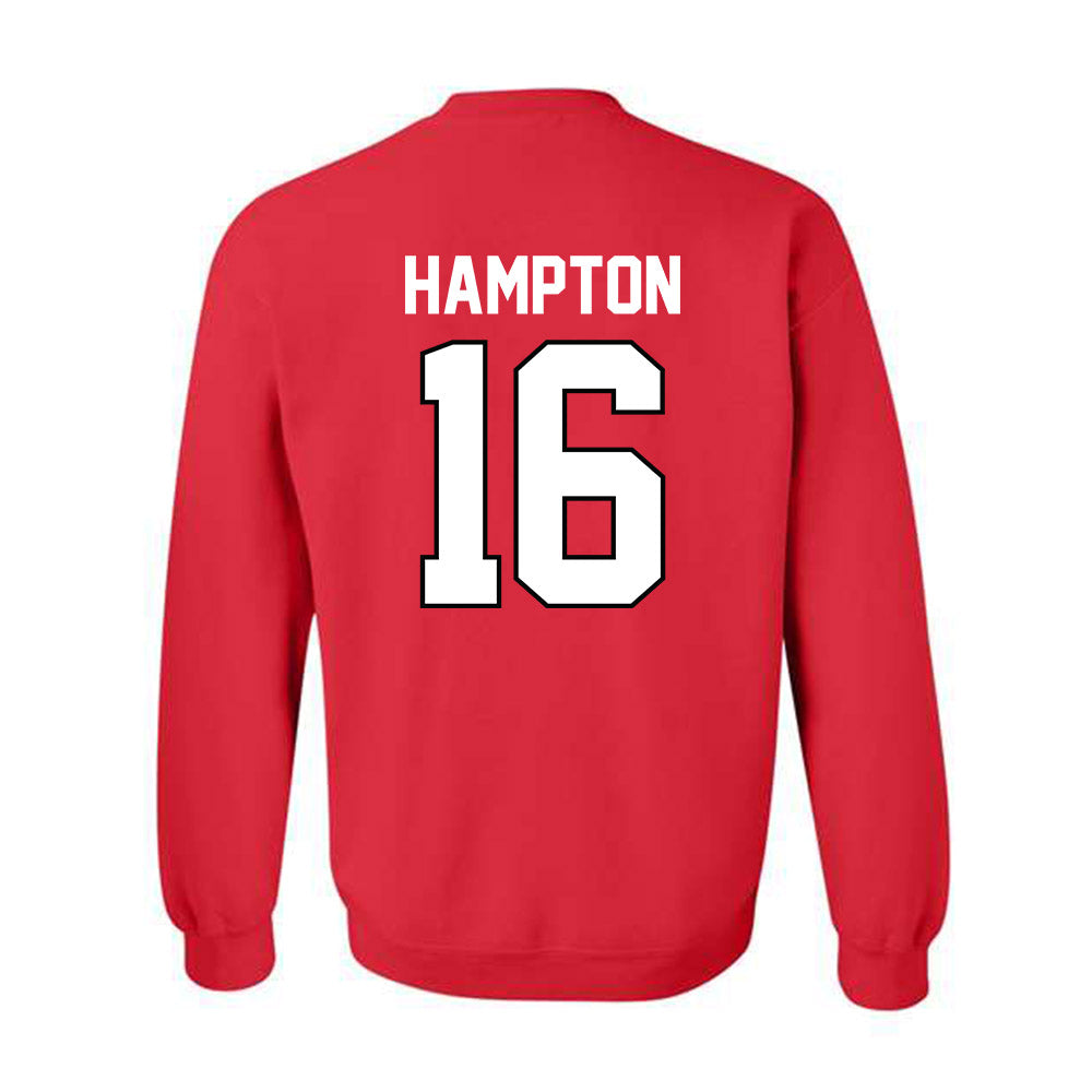 Texas Tech - NCAA Football : Ashton Hampton - Classic Shersey Crewneck Sweatshirt