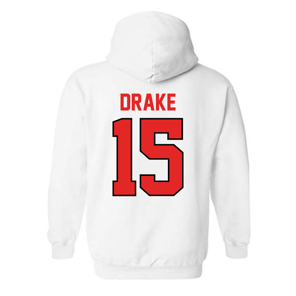 Texas Tech - NCAA Baseball : JT Drake - Classic Shersey Hooded Sweatshirt-1