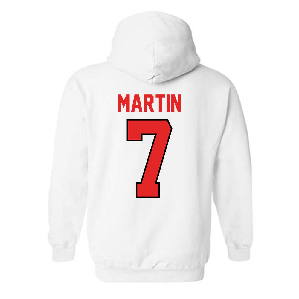 Texas Tech - NCAA Women's Basketball : Kalysta Martin - Classic Shersey Hooded Sweatshirt-1