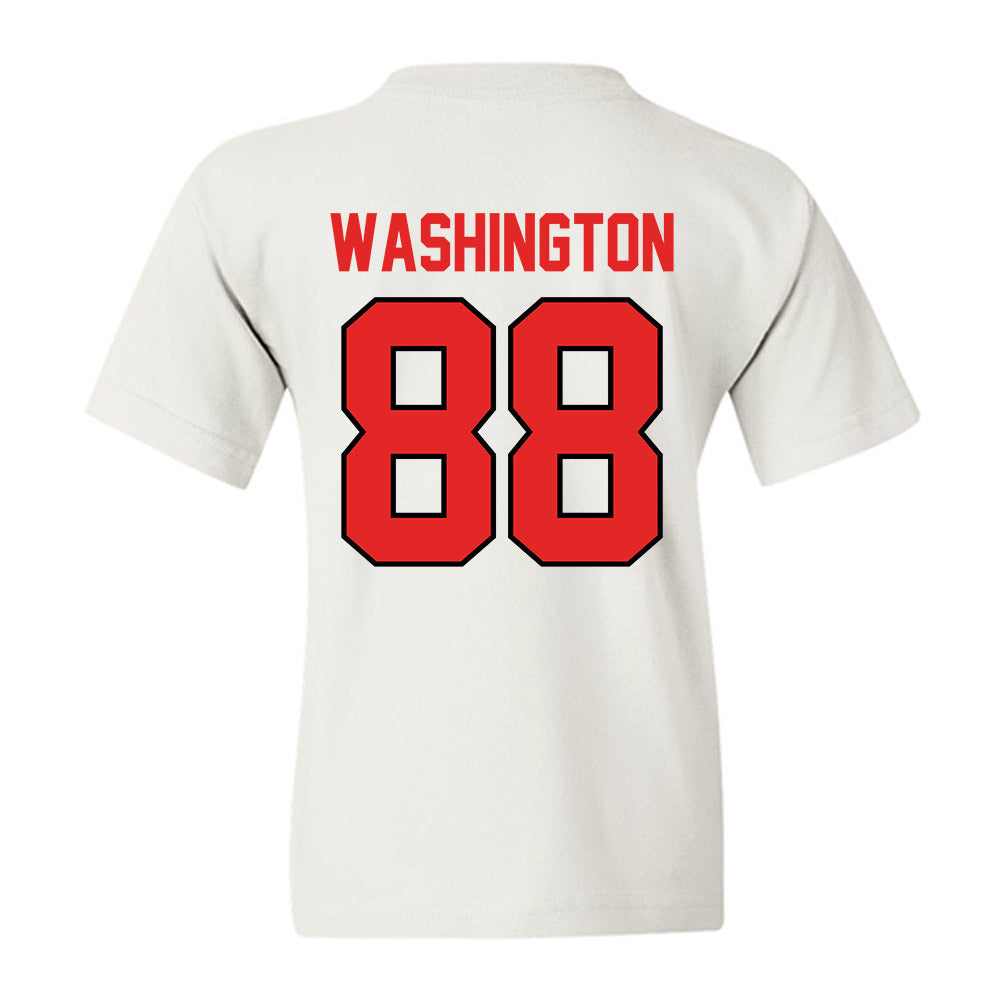 Texas Tech - NCAA Football : Amier Washington - Classic Shersey Youth T-Shirt-1