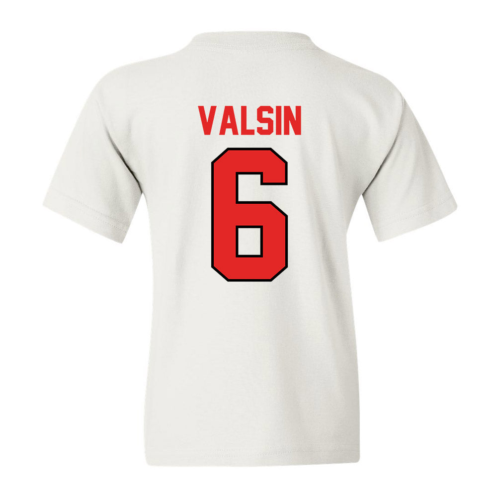 Texas Tech - NCAA Football : Kelby Valsin - Youth T-Shirt
