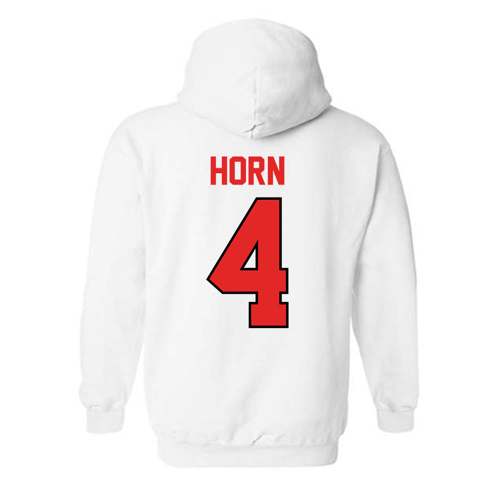 Texas Tech - NCAA Football : Maurion Horn - Classic Shersey Hooded Sweatshirt