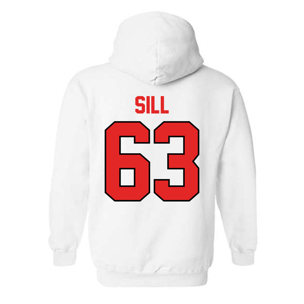 Texas Tech - NCAA Football : Daniel Sill - Classic Shersey Hooded Sweatshirt-1
