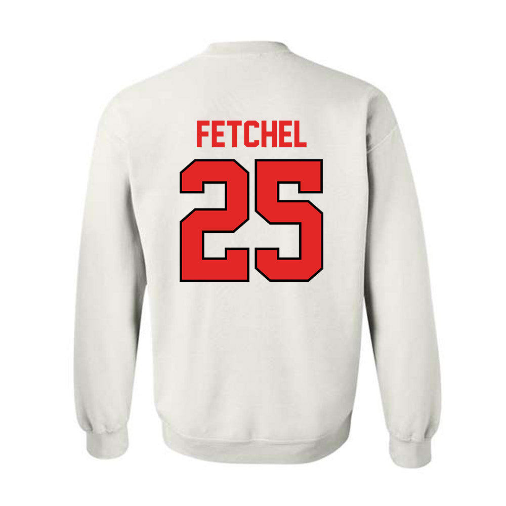 Texas Tech - NCAA Baseball : Zach Fetchel - Classic Shersey Crewneck Sweatshirt-1
