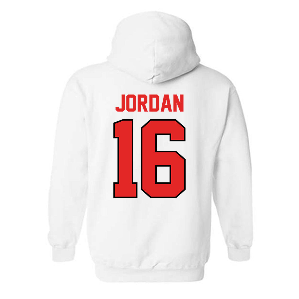 Texas Tech - NCAA Baseball : Will Jordan - Classic Shersey Hooded Sweatshirt-1