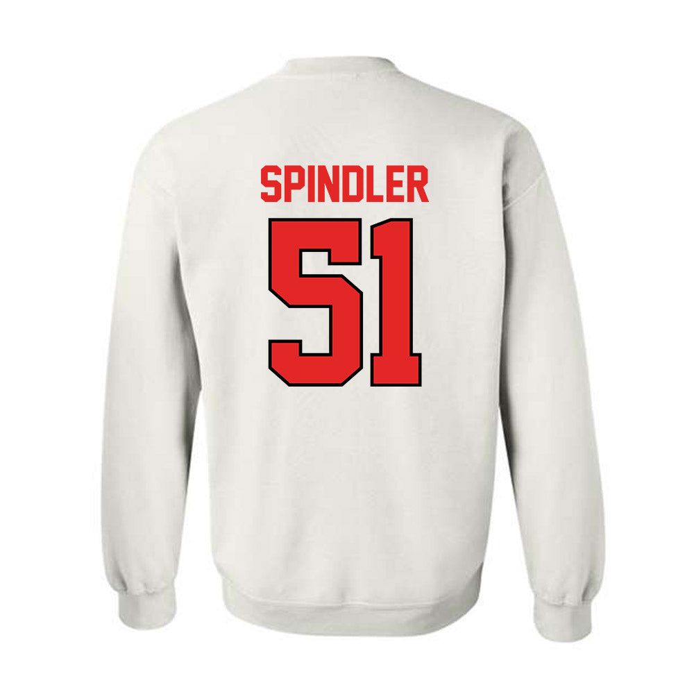 Texas Tech - NCAA Baseball : Jake Spindler - Classic Shersey Crewneck Sweatshirt-1