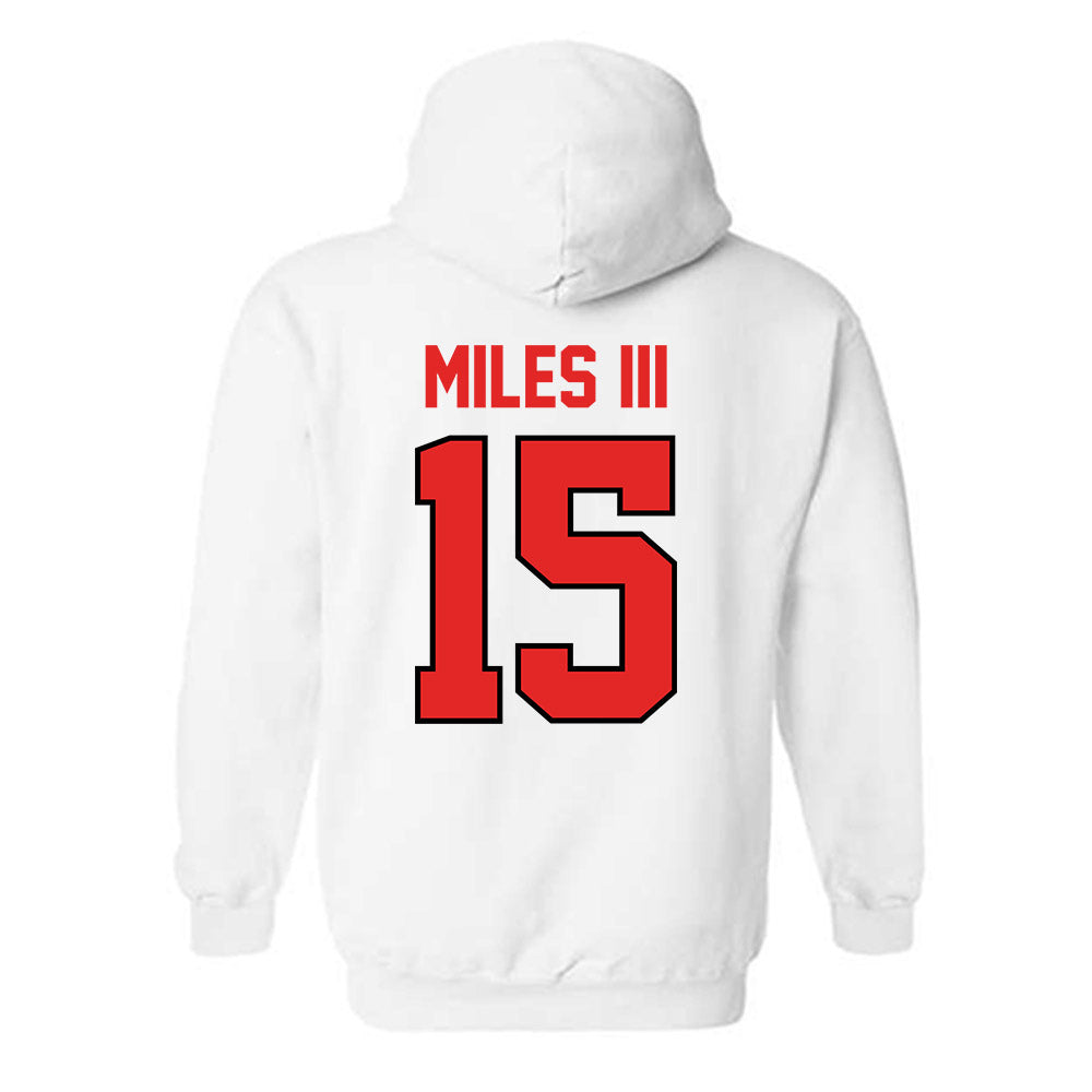 Texas Tech - NCAA Football : Oliver Miles III - Classic Shersey Hooded Sweatshirt-1