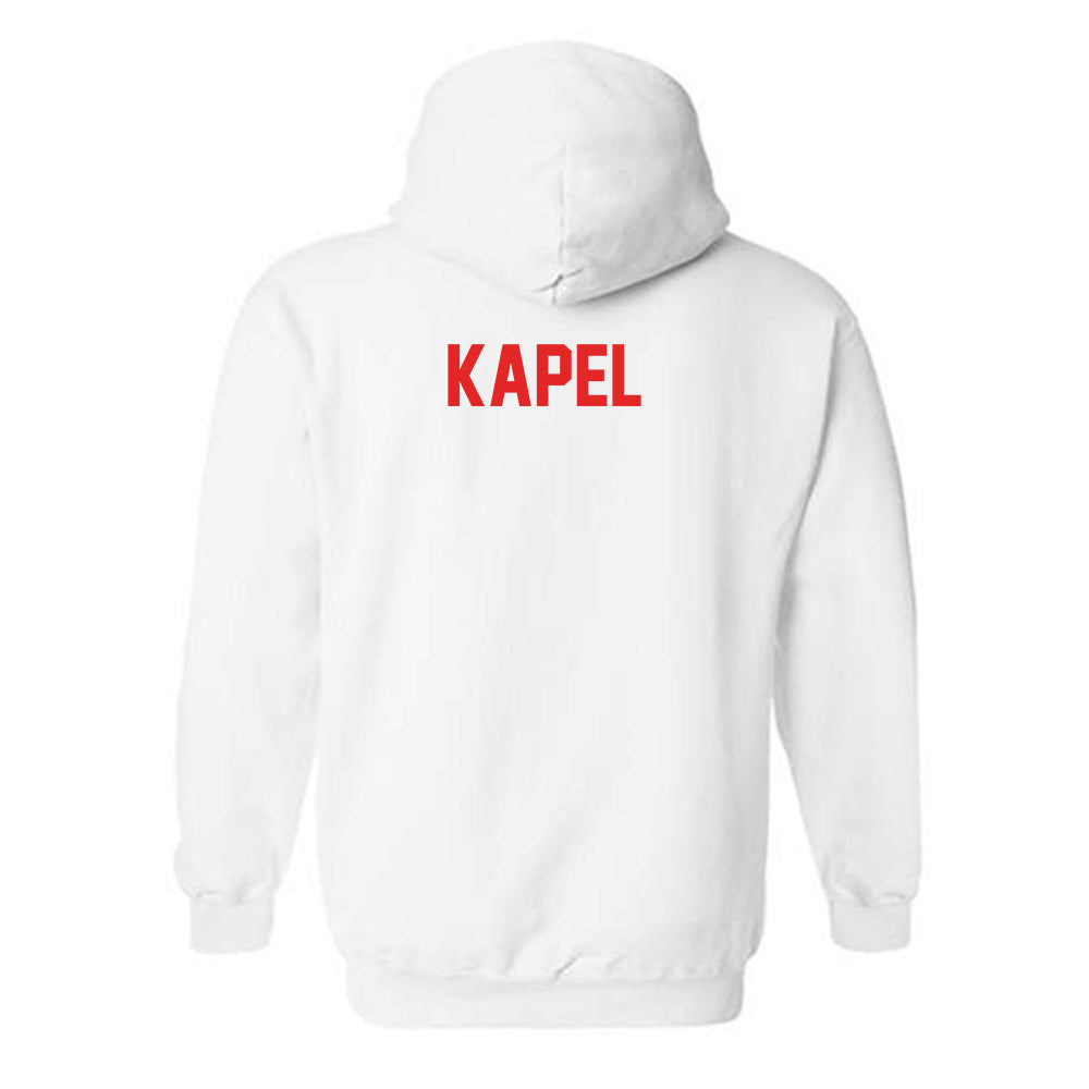 Texas Tech - NCAA Men's Track & Field : Nathan Kapel - Classic Shersey Hooded Sweatshirt-1