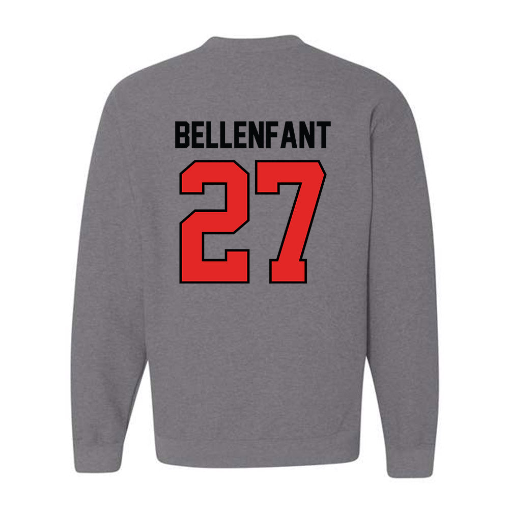 Texas Tech - NCAA Football : Upton Bellenfant - Classic Shersey Crewneck Sweatshirt-1