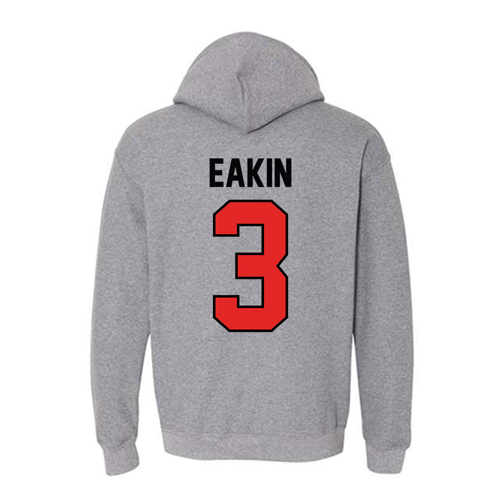Texas Tech - NCAA Football : Coy Eakin - Classic Shersey Hooded Sweatshirt-1