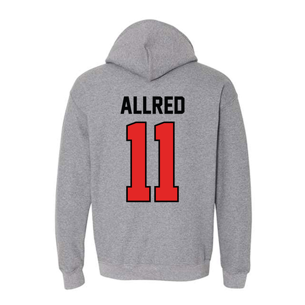 Texas Tech - NCAA Softball : Lauren Allred - Classic Shersey Hooded Sweatshirt-1