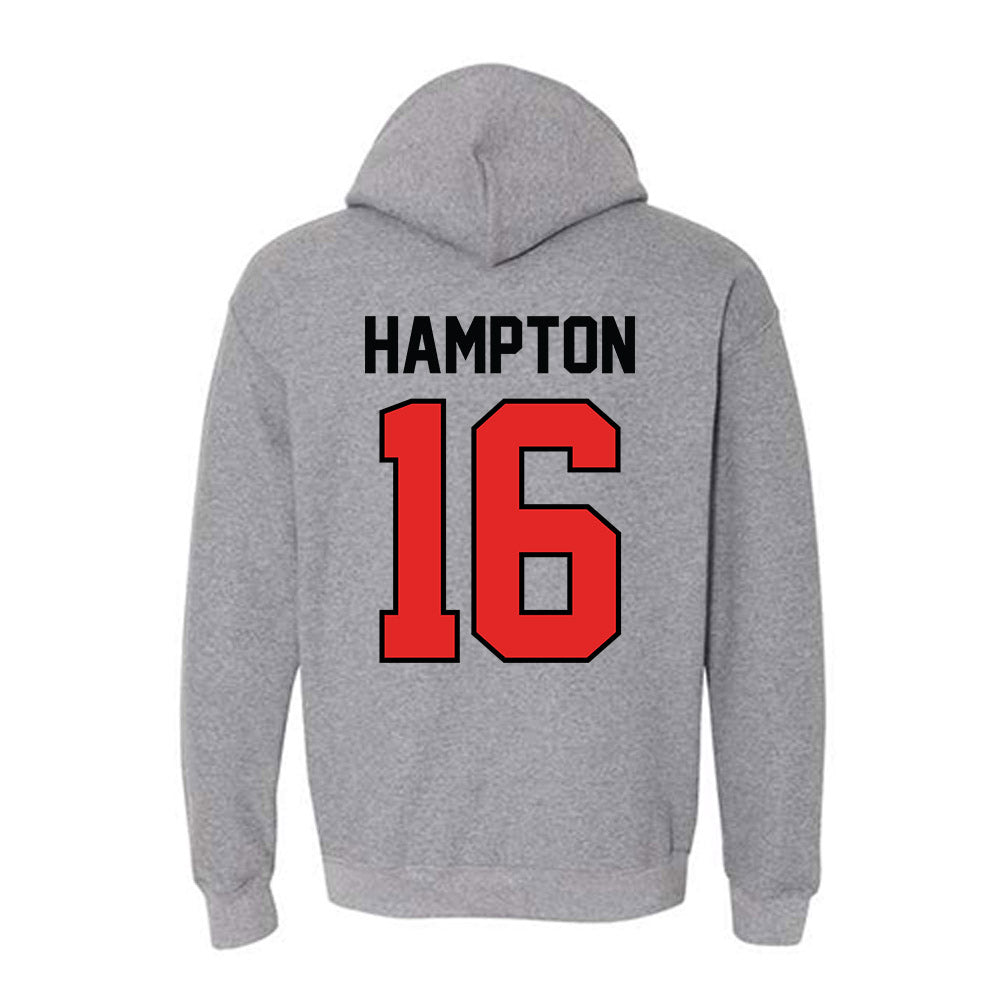 Texas Tech - NCAA Football : Ashton Hampton - Classic Shersey Hooded Sweatshirt