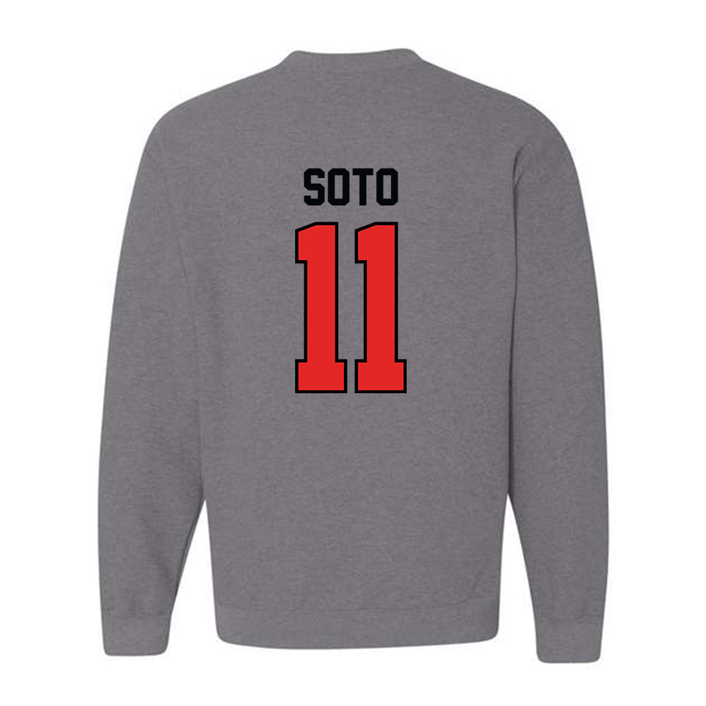 Texas Tech - NCAA Women's Soccer : Chloe Soto - Classic Shersey Crewneck Sweatshirt-1