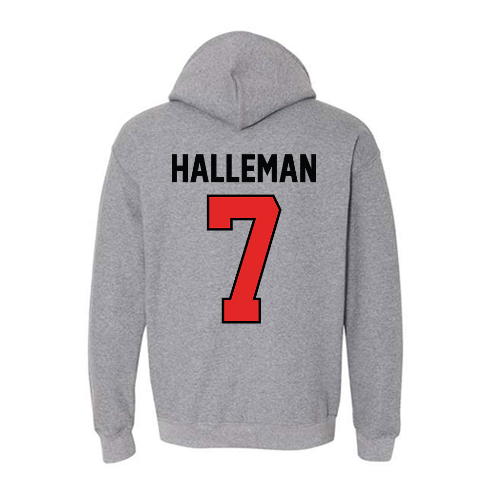 Texas Tech - NCAA Softball : Logan Halleman - Classic Shersey Hooded Sweatshirt