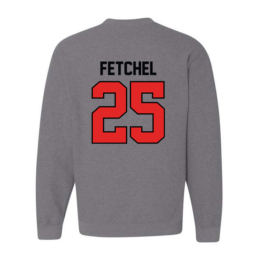 Texas Tech - NCAA Baseball : Zach Fetchel - Classic Shersey Crewneck Sweatshirt-1