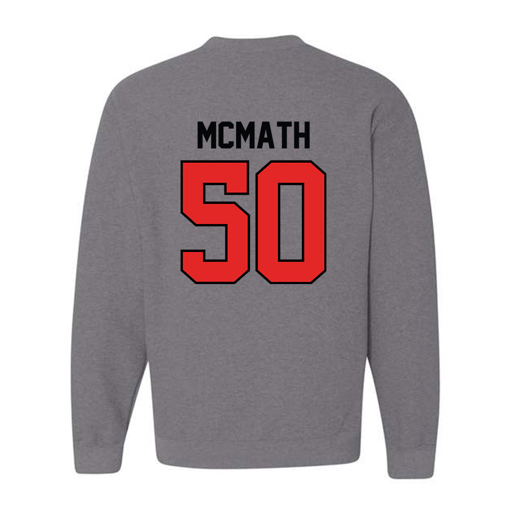 Texas Tech - NCAA Football : Patrick McMath - Classic Shersey Crewneck Sweatshirt-1