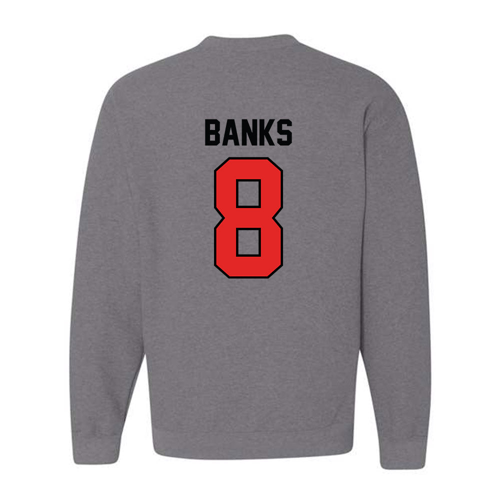 Texas Tech - NCAA Football : E'Maurion Banks - Crewneck Sweatshirt