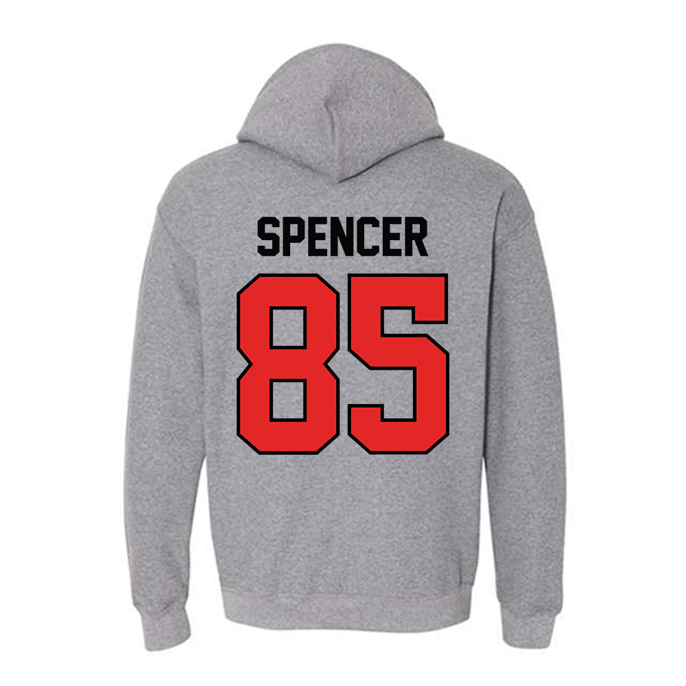 Texas Tech - NCAA Football : Dylan Spencer - Classic Shersey Hooded Sweatshirt-1