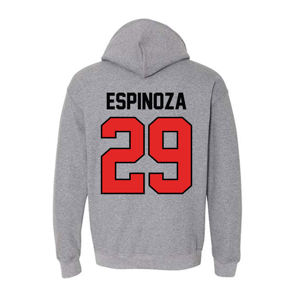 Texas Tech - NCAA Baseball : Jorden Espinoza - Classic Shersey Hooded Sweatshirt-1