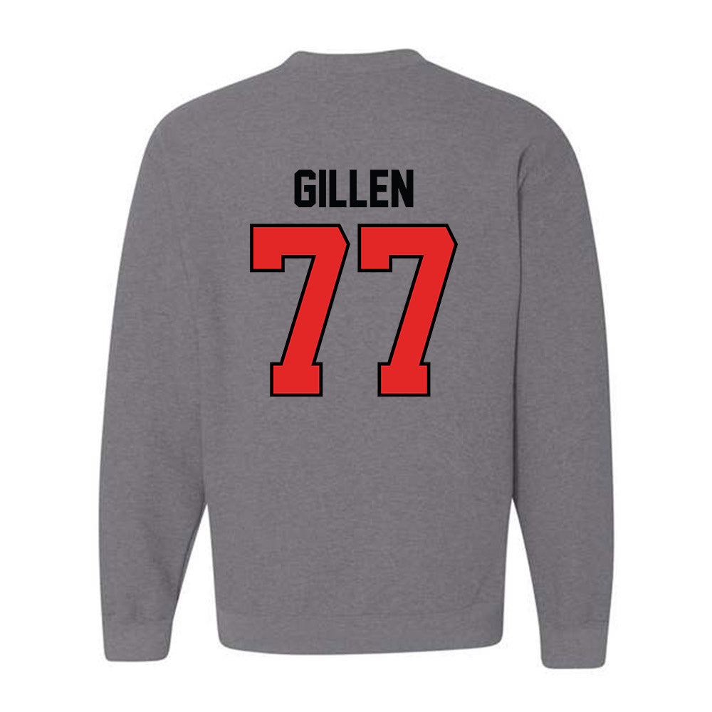 Texas Tech - NCAA Football : Elias Gillen - Classic Shersey Crewneck Sweatshirt-1
