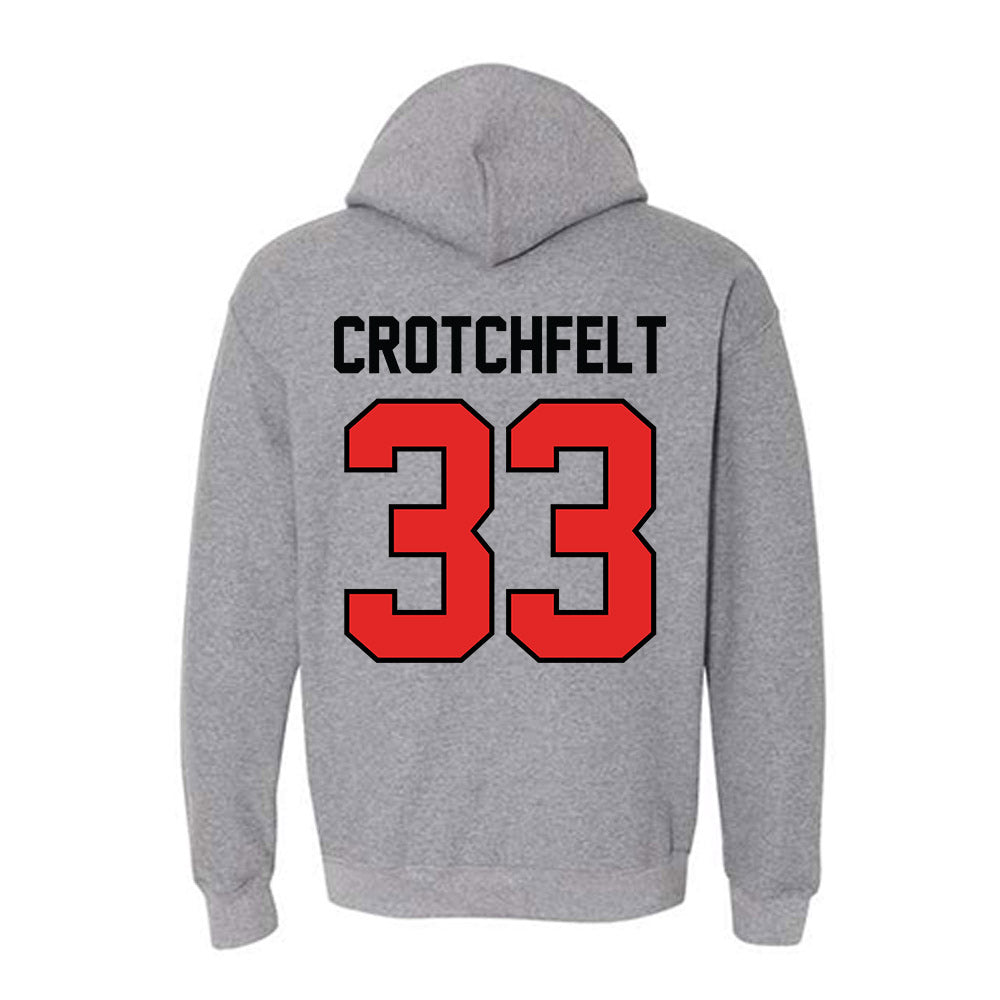 Texas Tech - NCAA Baseball : Zach Crotchfelt - Classic Shersey Hooded Sweatshirt-1