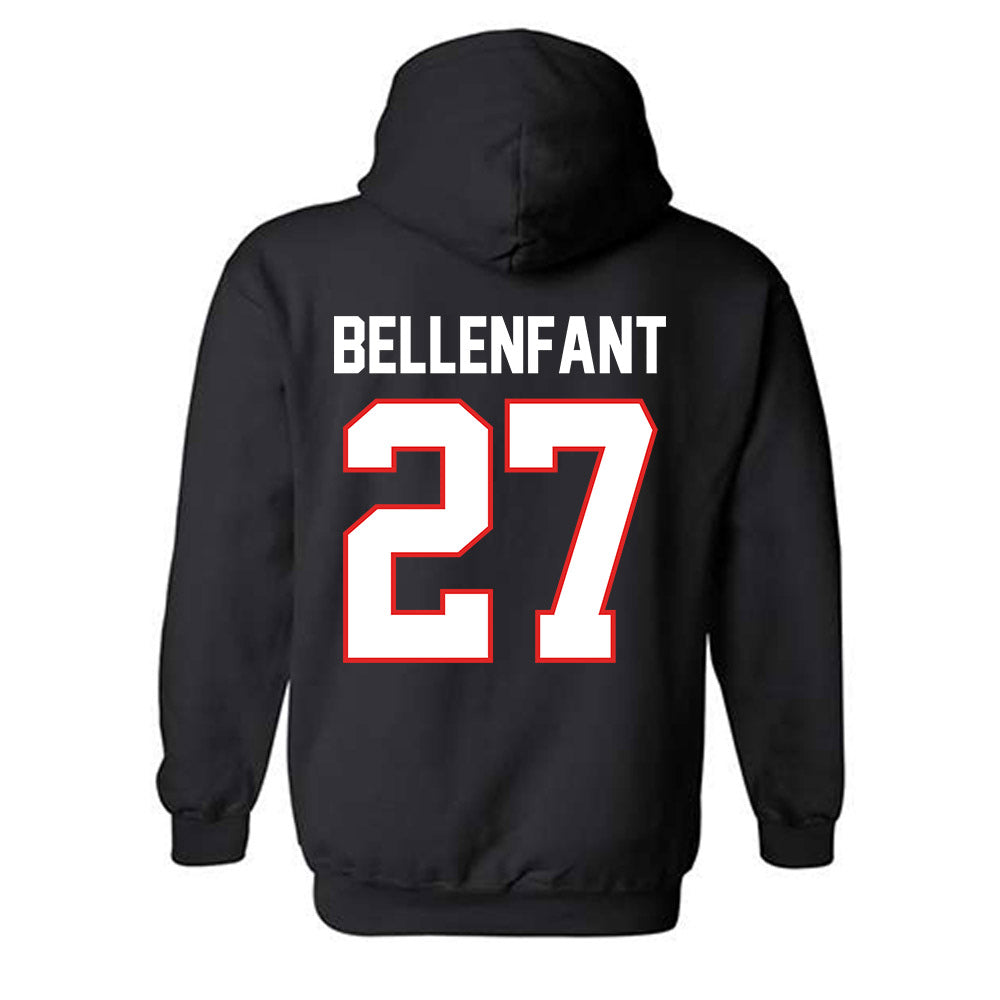 Texas Tech - NCAA Football : Upton Bellenfant - Classic Shersey Hooded Sweatshirt-1