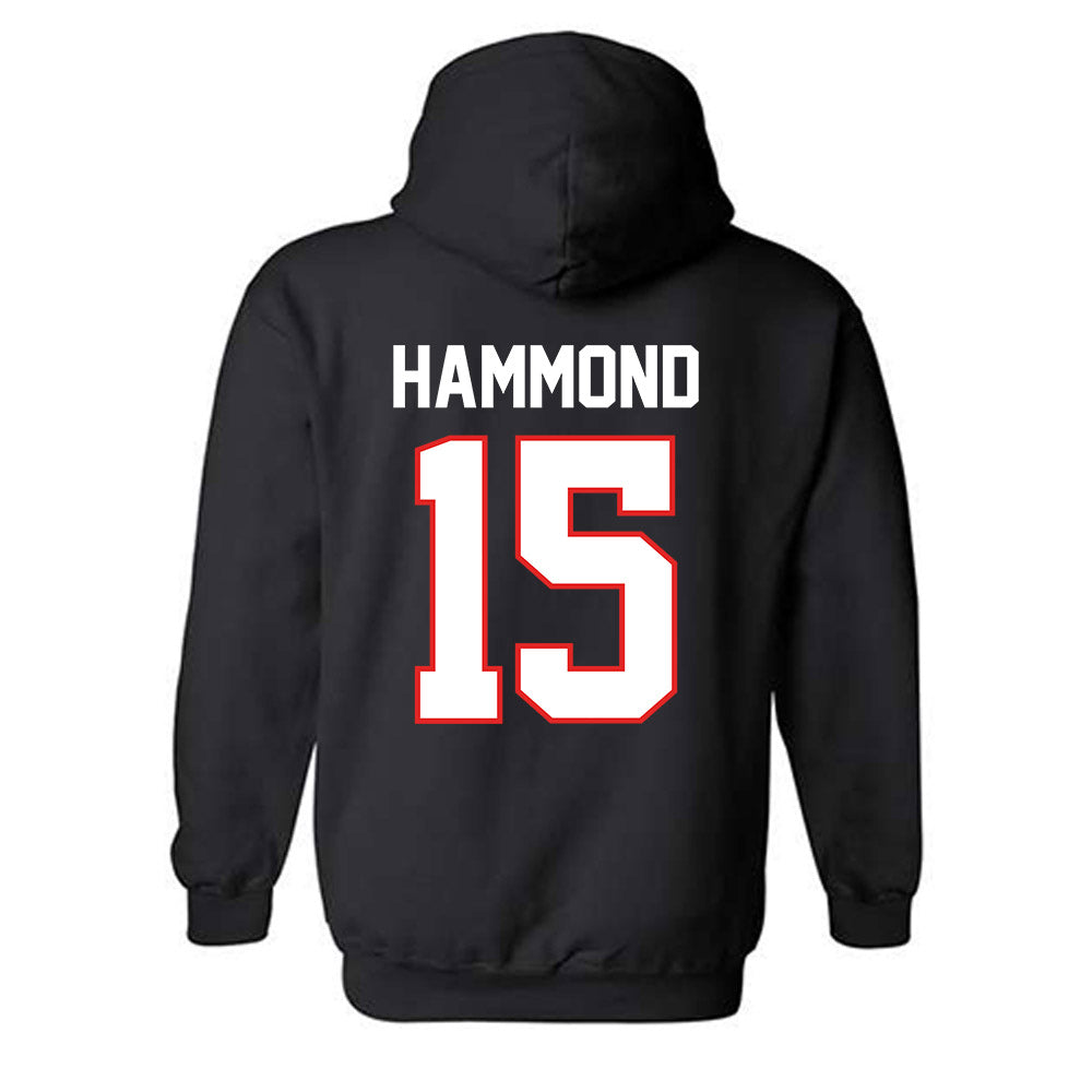 Texas Tech - NCAA Football : William Hammond - Classic Shersey Hooded Sweatshirt
