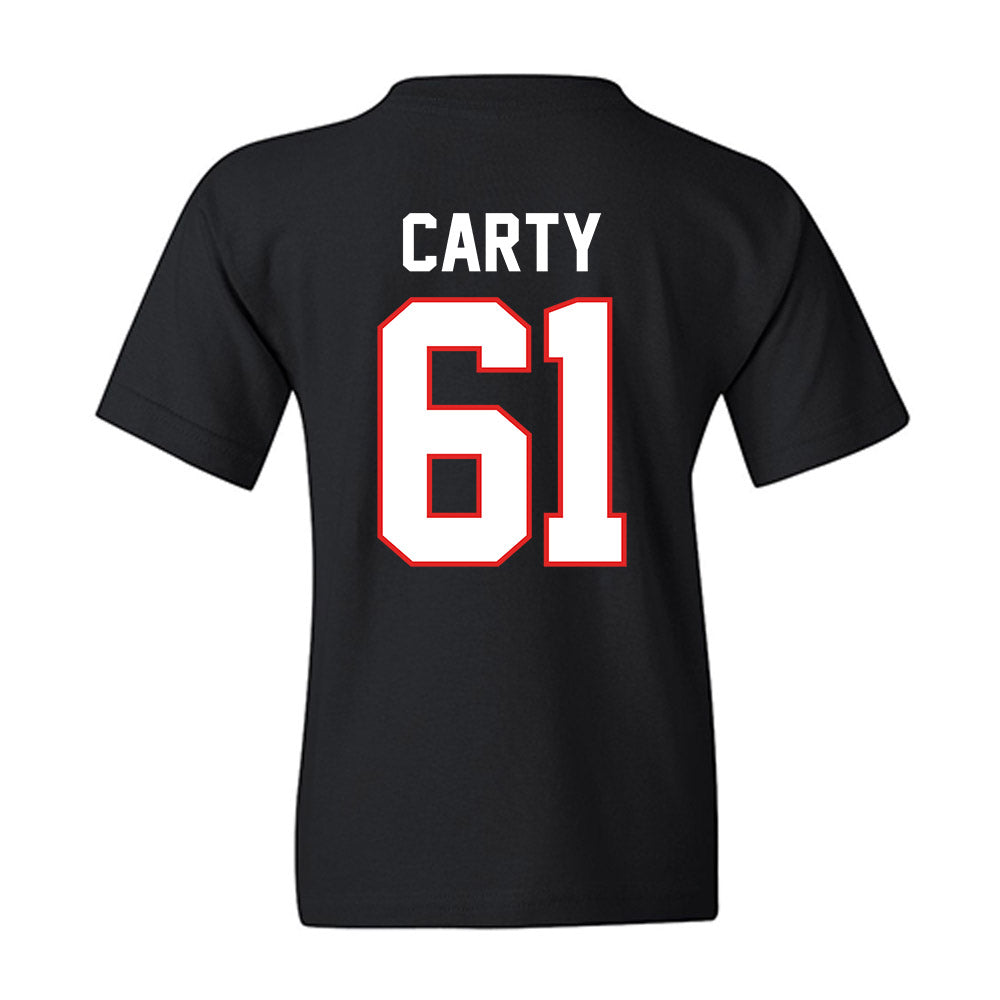 Texas Tech - NCAA Football : Connor Carty - Classic Shersey Youth T-Shirt-1