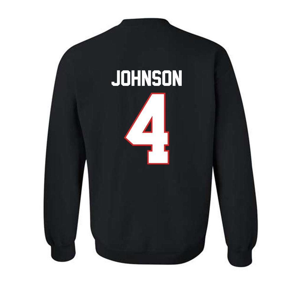 Texas Tech - NCAA Baseball : Kendyl Johnson - Classic Shersey Crewneck Sweatshirt-1