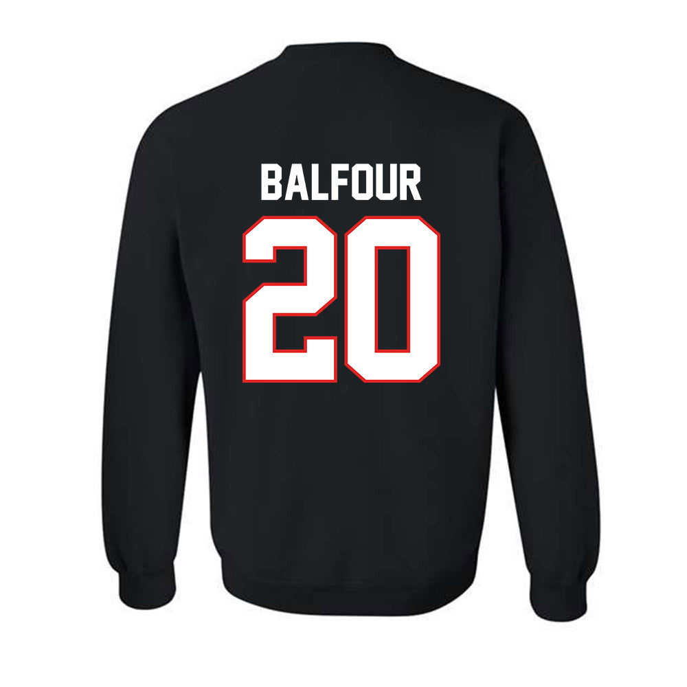 Texas Tech - NCAA Football : Dontae Balfour - Classic Shersey Crewneck Sweatshirt-1