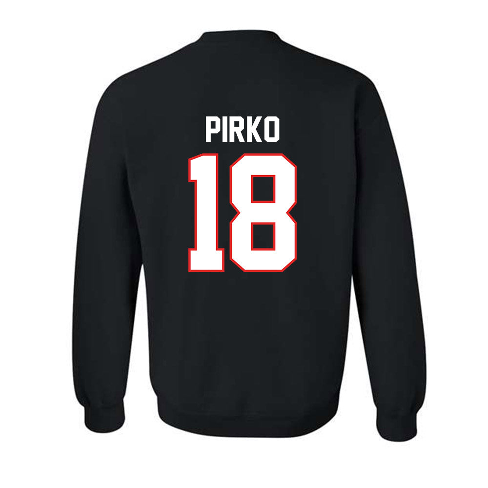 Texas Tech - NCAA Baseball : lukas pirko - Classic Shersey Crewneck Sweatshirt-1