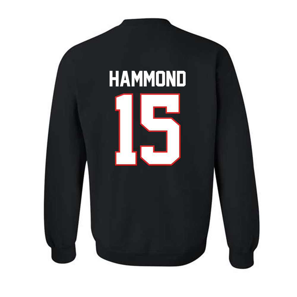 Texas Tech - NCAA Football : William Hammond - Classic Shersey Crewneck Sweatshirt