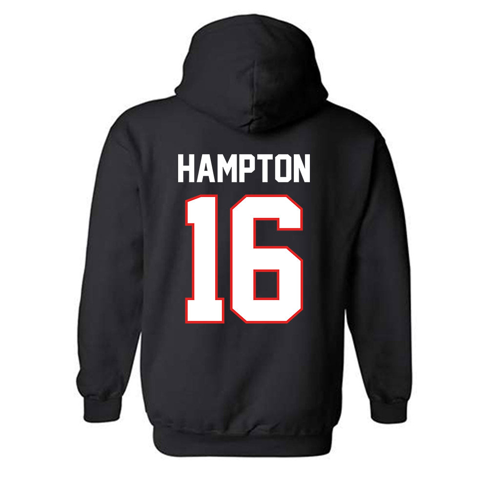 Texas Tech - NCAA Football : Ashton Hampton - Classic Shersey Hooded Sweatshirt