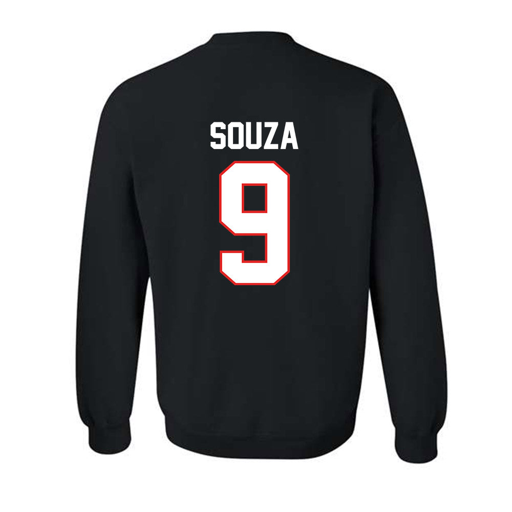Texas Tech - NCAA Baseball : Jace Souza - Classic Shersey Crewneck Sweatshirt-1